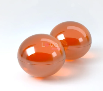 Бразильські вибухові кульки для масажу Crushious Lub Balls Ouch That Burns! розігрівають, 2 шт CR151741 фото
