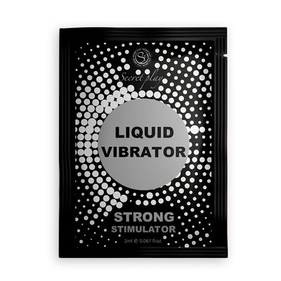 Жидкий вибратор - Secret Play Strong Liquid Vibrator, 2 мл 72530037-3622 фото