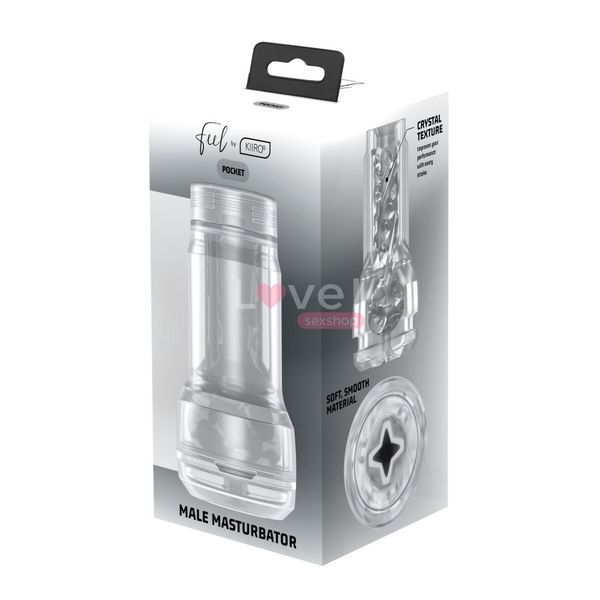 Мастурбатор Kiiroo Feel Pocket Crystal совместим с PowerBlow SX2239 фото