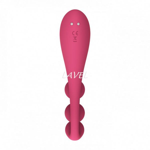 Универсальный вибратор Satisfyer Tri Ball 1, 3 мотора, гнется SO7785 фото