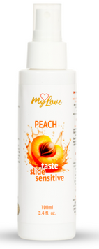 Смачний гель-лубрикант MyLove Taste Slide Sensitive Peach, 100 мл 725300101-4679 фото