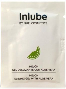 Пробник їстівного лубриканту Nuei INLUBE на водній основі, смак: диня, 5 мл SNU513550 фото
