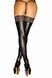 Чулки с мокрым эффектом Noir Handmade F135 Powerwetlook stockings, S, без мысков SX0017 фото 2