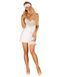 Ажурна підв&rsquo;язка Obsessive Amor Blanco garter, white SO7683 фото 4