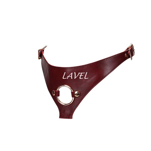 Трусики для страпона Liebe Seele Wine Red Strap on Harness SO9464 фото