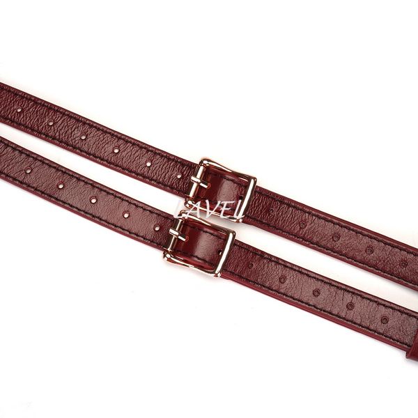 Трусики для страпона Liebe Seele Wine Red Strap on Harness SO9464 фото