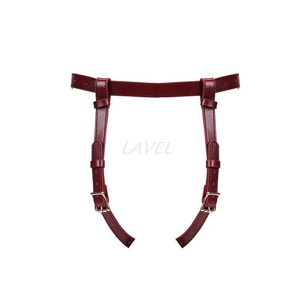 Трусики для страпона Liebe Seele Wine Red Strap on Harness SO9464 фото