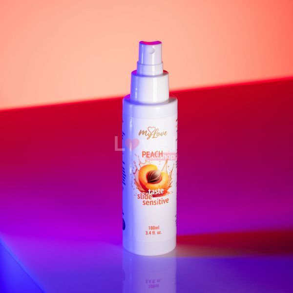 Смачний гель-лубрикант MyLove Taste Slide Sensitive Peach, 100 мл 725300101-4679 фото