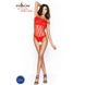 Бодістокінг Passion BS035 red, боді, імітація топа і трусиків PBS035R фото 1