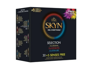 Набір презервативів SKYN 35 Selection із 35 штук. SKYN22 фото