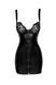 Сукня з мокрим ефектом Noir Handmade F254 Powerwetlook mini-dress, L SX0167 фото 6