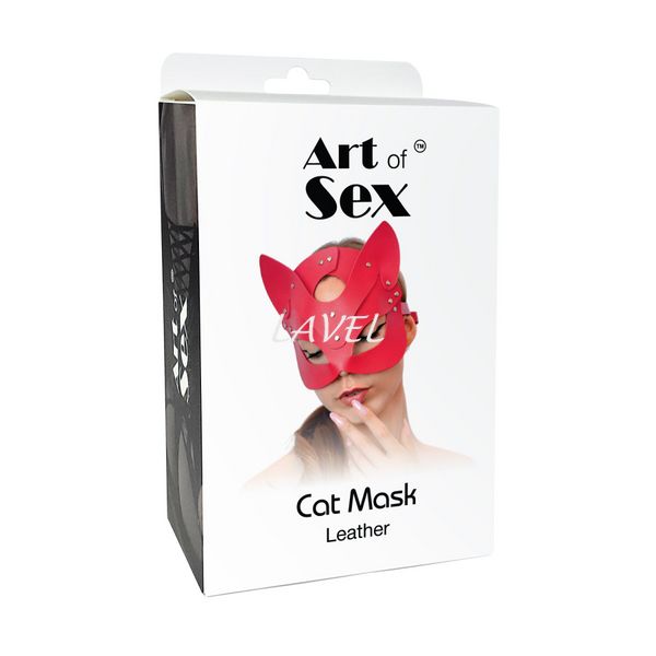 Маска Кішечки Art of Sex - Cat Mask, Чорний SO7479 фото