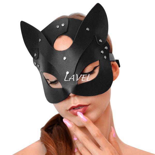 Маска Кошечки Art of Sex - Cat Mask, Черный SO7479 фото