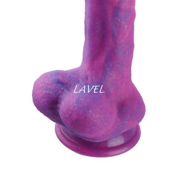 Фаллоимитатор 8.2″ с вибрацией для секс-машин Hismith Purple Silicone Dildo with Vibe, KlicLok SO6212 фото