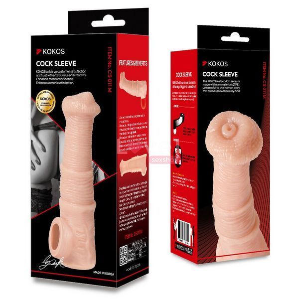 Насадка на член Kokos Cock Sleeve CS 011 M SX4622 фото