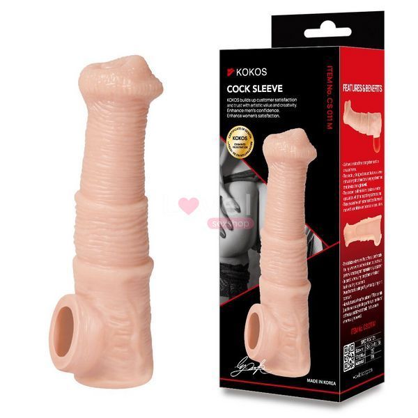 Насадка на член Kokos Cock Sleeve CS 011 M SX4622 фото