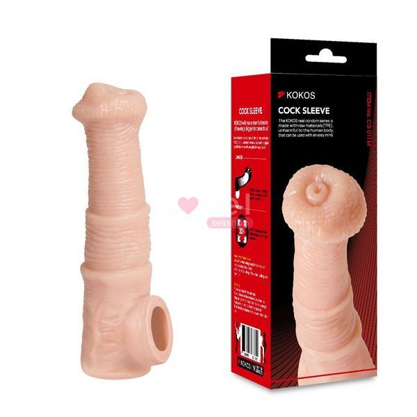 Насадка на член Kokos Cock Sleeve CS 011 M SX4622 фото