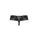 Трусики Passion Exclusive ABLA THONG L/XL, black PS25301 фото 6