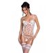 Корсет с подвязками + стринги LOVELIA CORSET white L/XL - Passion SO4768 фото 1