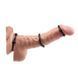 Набор эрекционных колец STAY HARD, 3 размера, BLACK 35500-BLACK фото 4