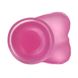 Фалоімітатор з мошонкою - Jelly Studs Crystal Dildo Medium 7" Pink 6452LVTOY198 фото 3