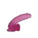 Фаллоимитатор с мошонкой - Jelly Studs Crystal Dildo Medium 7" Розовый 6452LVTOY198 фото 2