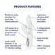Вакуумний вібратор-кролик Satisfyer Pro+ G-Spot Generation 2 White SX4315 фото 4