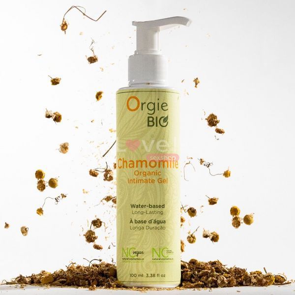 Органический лубрикант с экстрактом ромашки CHAMOMILE, 100 мл, ORGIE BIO (Бразилия-Португалия) SX1534 фото