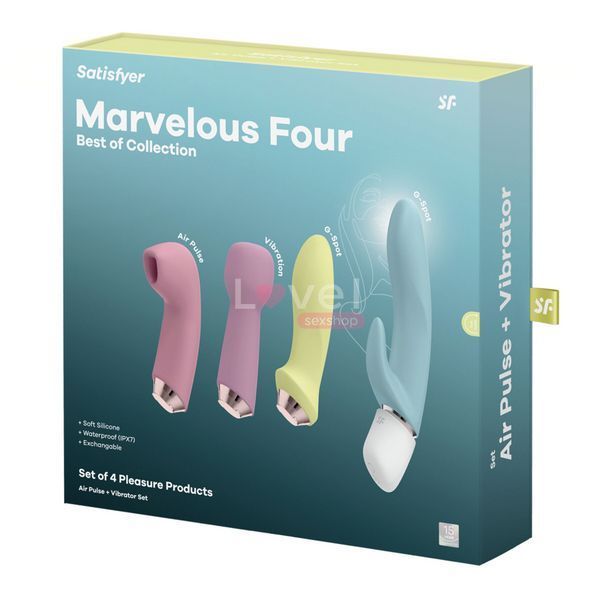 Подарочный набор секс-игрушек Satisfyer Marvelous Four SO6733 фото