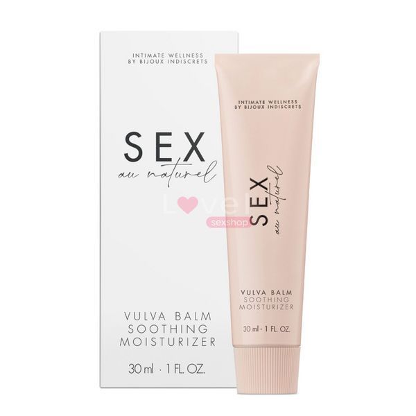 Бальзам для вульви Bijoux Indiscrets Sex Au Naturel Vulva Balm Soothing Moisturizer 30 мл SX3250 фото