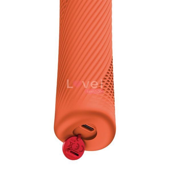 Вібромасажер Fun Factory VIM Vibrating Wand Orange, суперпотужний та легкий, до 6 годин роботи SX3661 фото