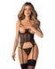 Корсет Obsessive Euridia corset & tanga XL/2XL SX3579 фото 1