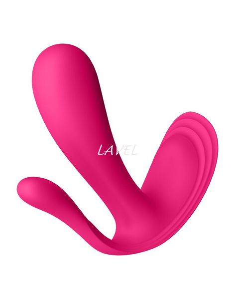 Подвійний смарт-вібратор у трусики Satisfyer Top Secret+ Pink SO6734 фото