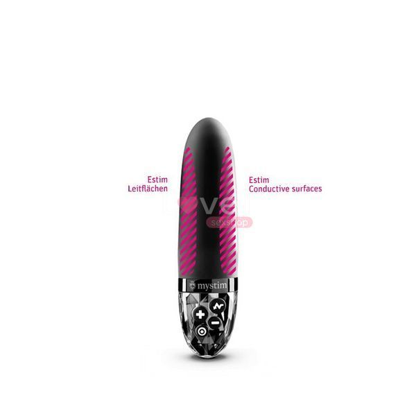 Вибратор с электростимуляцией Mystim Sleak Freak Black Edition SO8145 фото