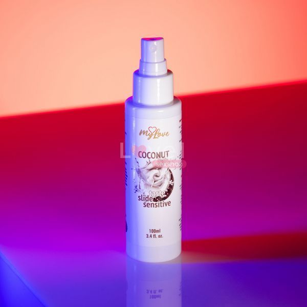 Смачний гель-лубрикант MyLove Taste Slide Sensitive Coconut, 100 мл 725300101-4662 фото