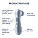 Вакуумний кліторальний стимулятор Satisfyer Pro 2 Generation 2 Battery Series Light Blue SX3837 фото 6