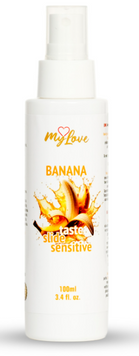 Смачний гель-лубрикант MyLove Taste Slide Sensitive Banana, 100 мл 725300101-4686 фото