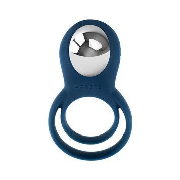 Эрекционное кольцо Boners Vibrating Double Cock Ring SX3906 фото
