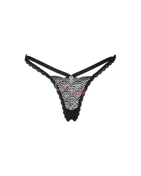 Трусики Obsessive Chemeris thong M/L SO9774 фото