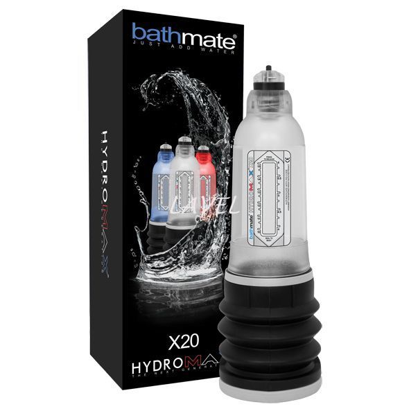 Гидропомпа Bathmate Hydromax 5 Clear (X20), для члена длиной от 7,5 до 12,5см, диаметр до 4,5см HM-20-CC фото