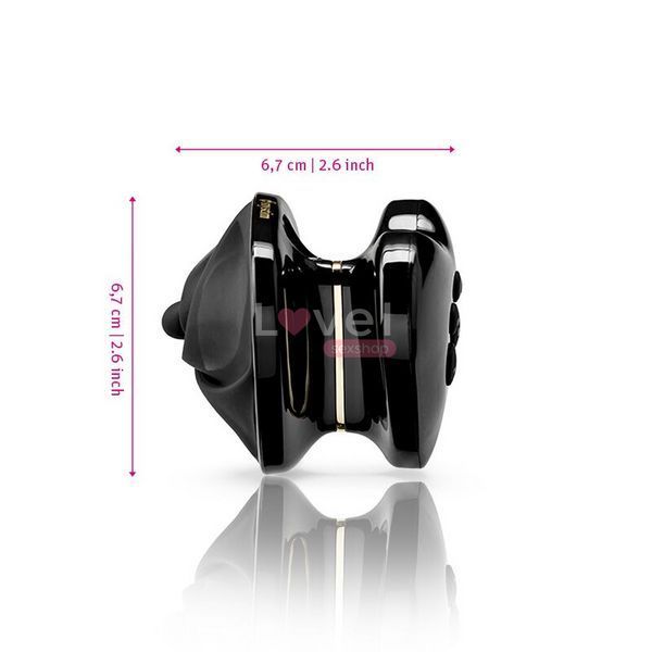 Вибратор для клитора с электростимуляцией Mystim Heart&acute;s Desire Black Edition SO8146 фото