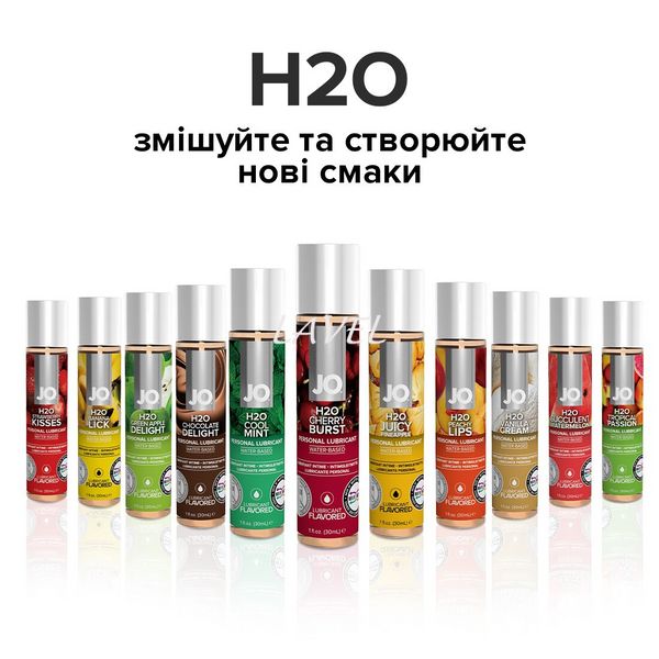 Смазка на водной основе System JO H2O — Cherry Burst (30 мл) без сахара, растительный глицерин SO1467 фото