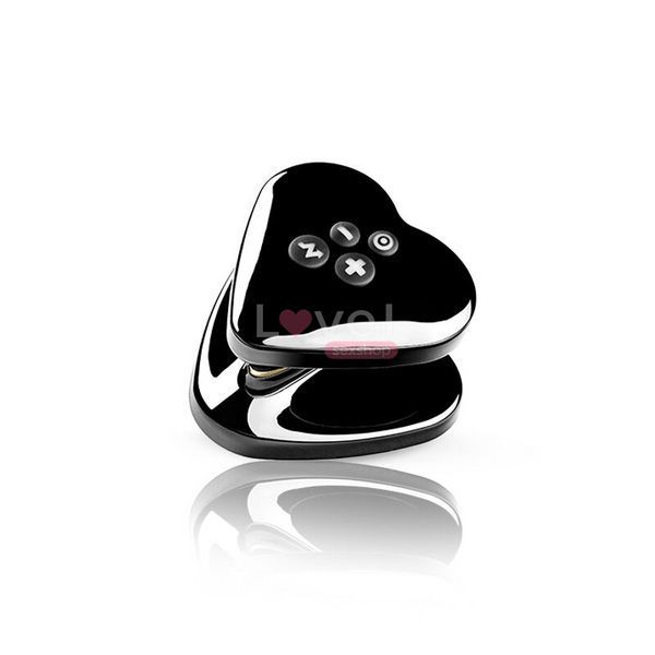 Вибратор для клитора с электростимуляцией Mystim Heart&acute;s Desire Black Edition SO8146 фото