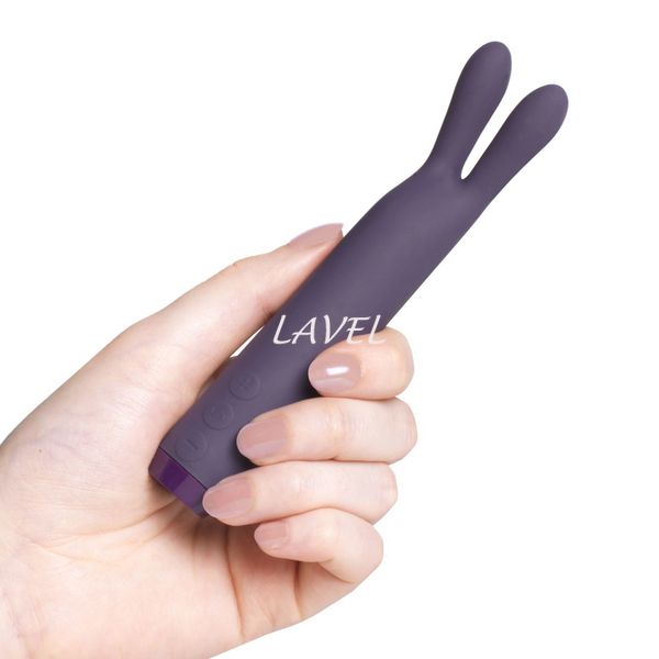 Вібратор з вушками Je Joue - Rabbit Bullet Vibrator Purple, глибока вібрація SO3046 фото