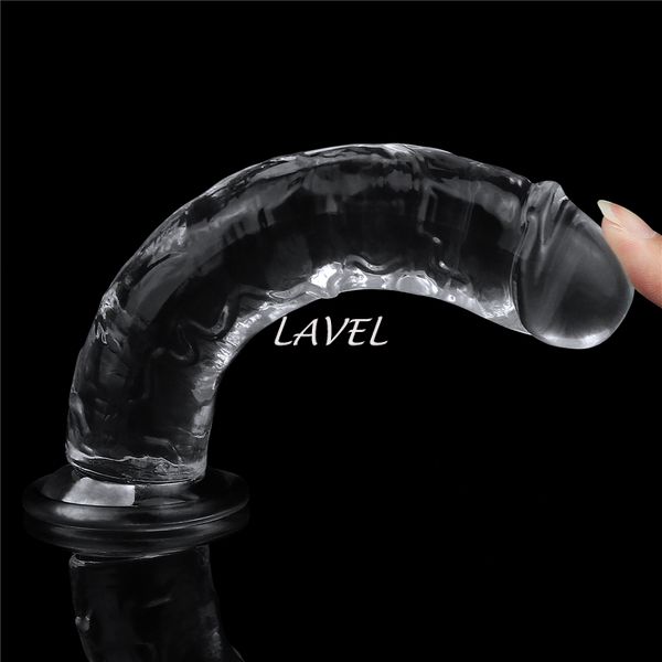 Фалоімітатор - 7.0'' Flawless Clear Dildo Clear 6452LVTOY442 фото