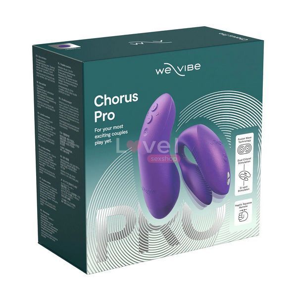Смарт-вибратор We-Vibe Chorus Pro, цвет Cosmic Purple SX3861 фото