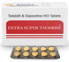 Потужні таблетки для довшого акту та ерекції Extra Super Tadarise Тадалафіл + Дапоксетин, 10 шт
