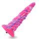 Фантазійний фалоімітатор 10.12&Prime; для секс-машин Hismith Silicone Dildo rose Monster Series, KlicLok SO6215 фото 1