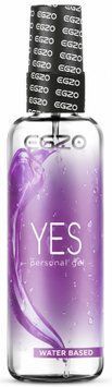 Лубрикант на водній основі зі збудливим ефектом EGZO YES Limited Edition, 100 мл 461121 фото