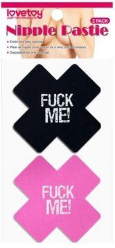 Пестиси - Fuck Me Cross Pattern Nipple Pasties (2 пари) 6452LVTOY715 фото